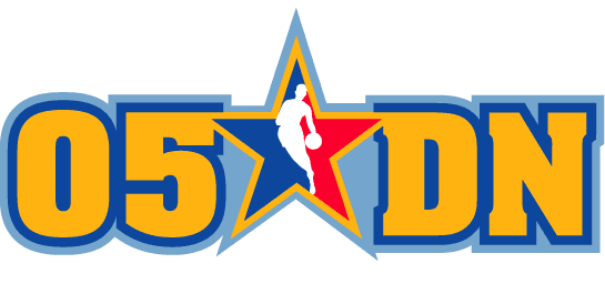 NBA All-Star Game 2005 Wordmark Logo DIY iron on transfer (heat transfer)